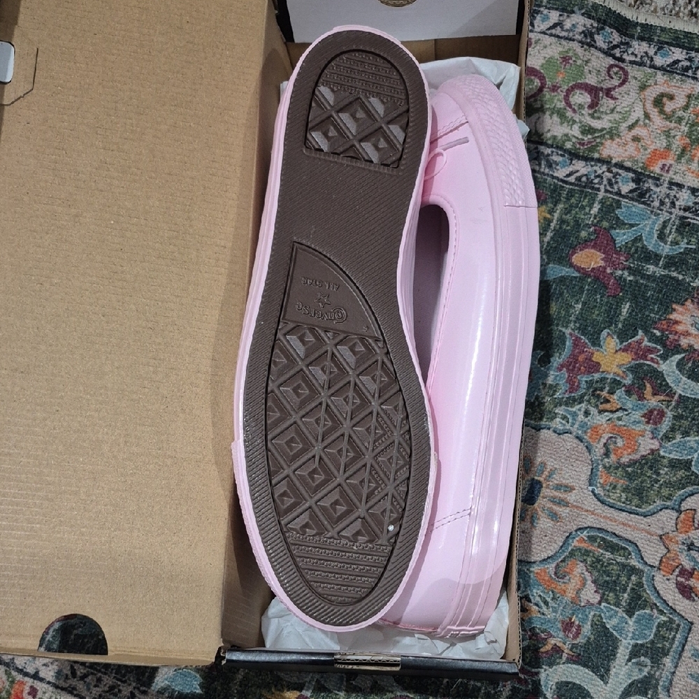 NIB Converse Light Pink Ballet Flats Womens Size 10 - Picture 2 of 3
